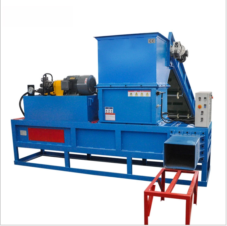 Full Automatic Hydraulic System Wood Sawdust Press Packing Machine Wood Shavings Baler Machine Price for Sale