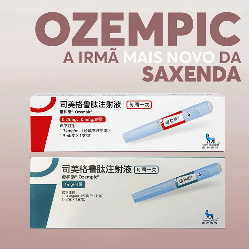 Perte de poids élimination graisse Ozempic Saxendas Semaglutide injection 1.5ml 3ml