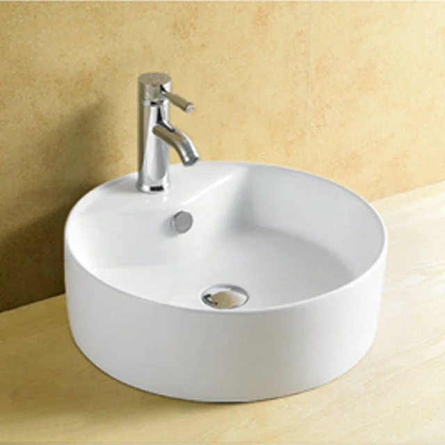 Sanitary Ware Hot Selling Sink Faucet Hole European Standard Style Ceramic Hand Wash Basin