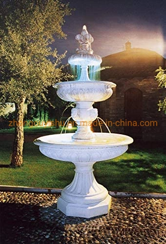 Granite Stone Marble Garden Shell Water Fountain