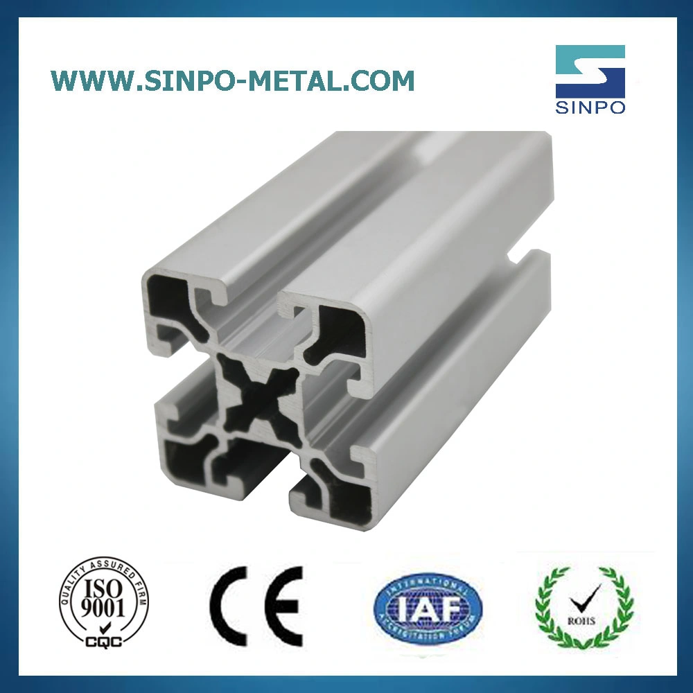 OEM Al6063-T5/T6 Electrophoresis Coating Aluminum Profile for Building Material/Construction Parts