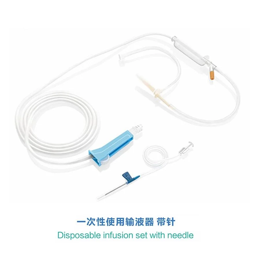 Medical Disposable Sterile IV Infusion Set with Needle