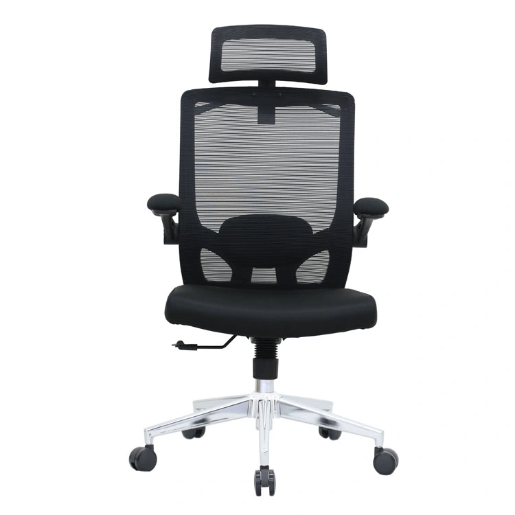 Cadeira de escritório saudável de malha popular barata China com mobiliário ergonómico