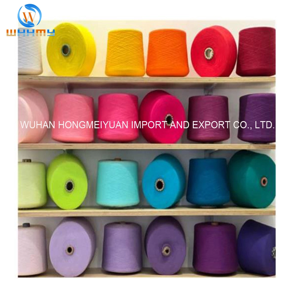 Whhmy China Textile Dyed Tube Polyester Spun Yarn 602 60s2