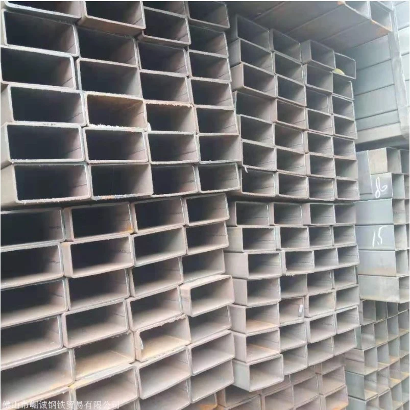 Factory Price Construction Structure Materials Shs Rhs Black Iron Tube Square and Rectangular Hollow Section Steel Pipe Profile