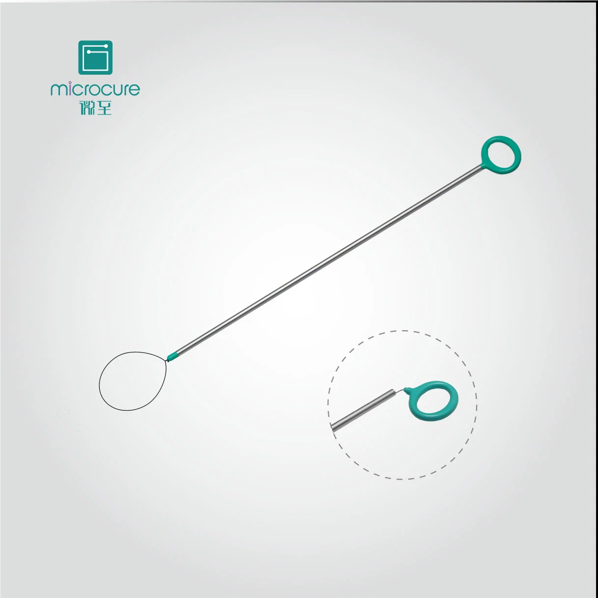 Disposable Surgical Instrument PP Endoloop with CE ISO13485