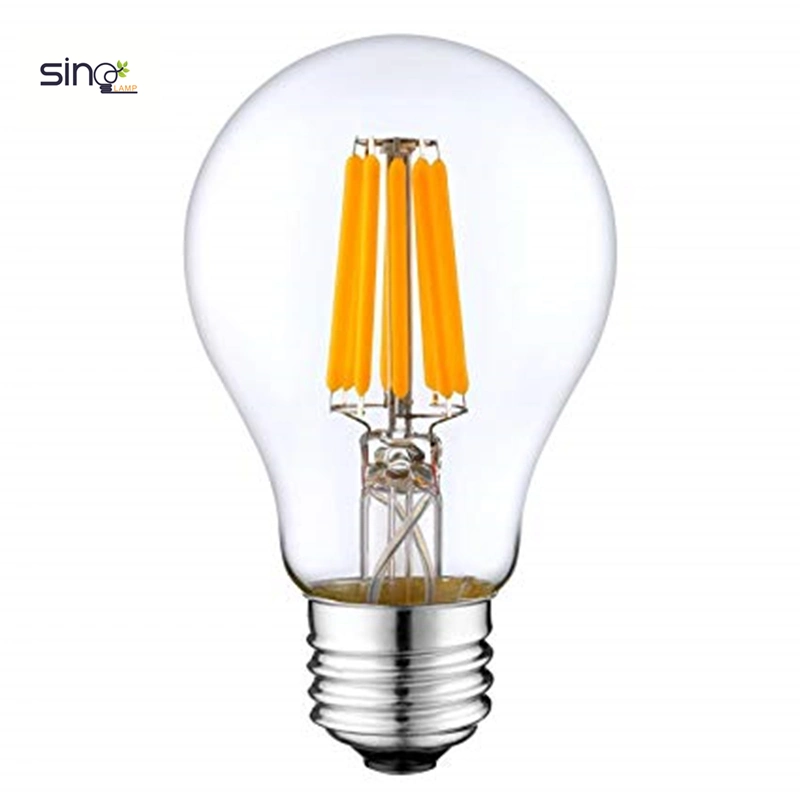 220-240V A60 LED Light Filament Bulb Filament Lamp LED Bulb Light Distributor