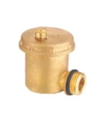 Nickel Plate Automatic Brass Male Connect Safety Valve Air Vent