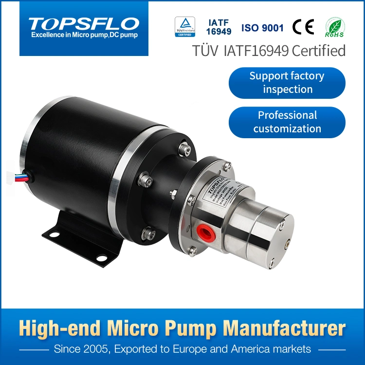 24V Magnetic Drive Micro Gear Pump DC Gear Pump