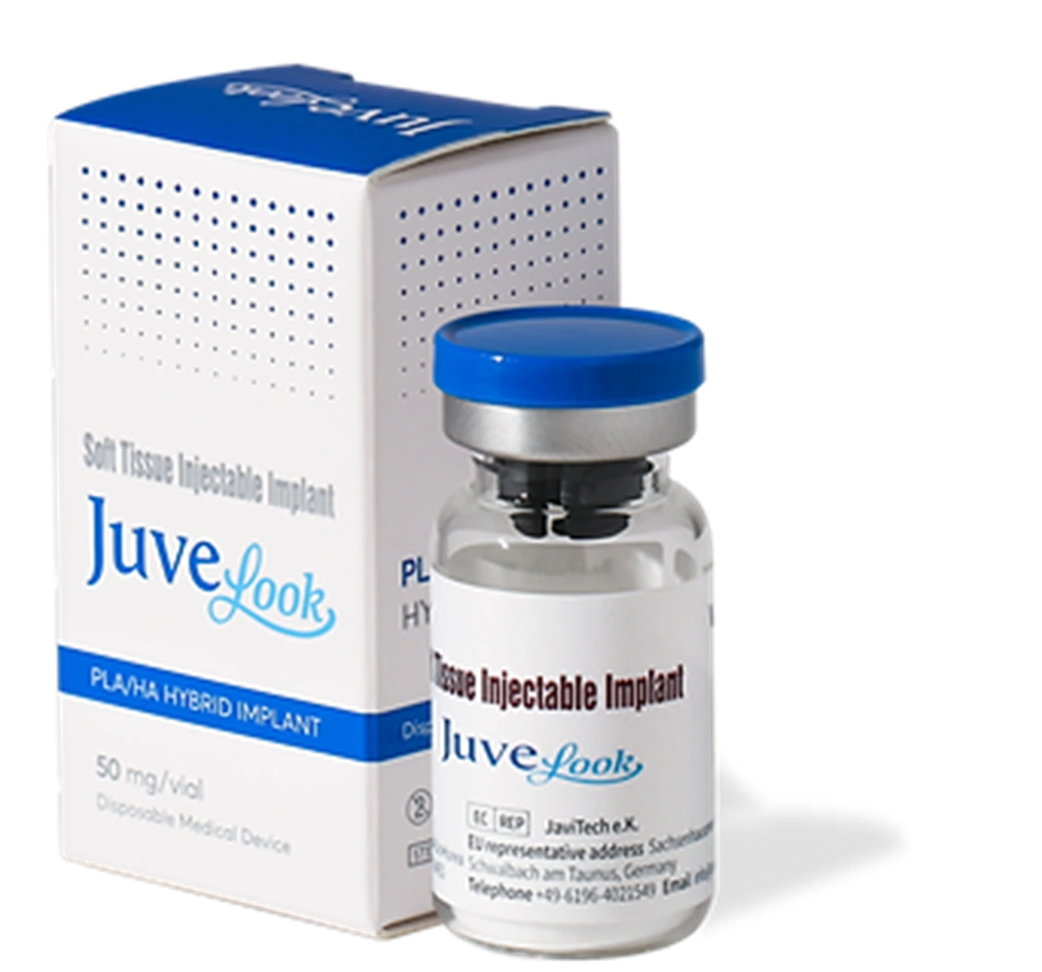 Juvelook PLA/Ha Hybrid Implant стимулирует производство коллагена Производственный шпатлевка Skin Booster Наполнительная смесь из полиалина коллагена