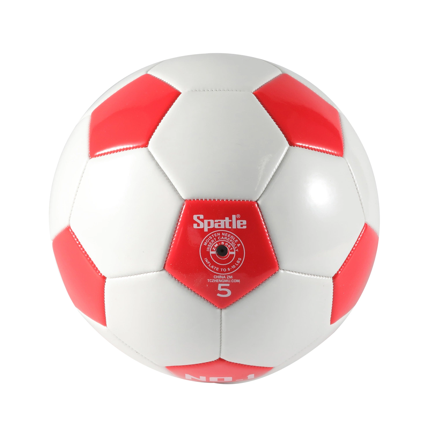 Le moins cher de haute qualité de Soccer Football Taille 5 ballon de soccer ballon de soccer de PU promotionnelle