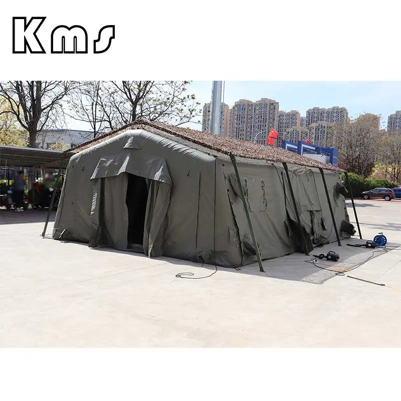 Doble Caja fuerte tela de lienzo estilo militar invierno Tent grande Campamento militar tienda