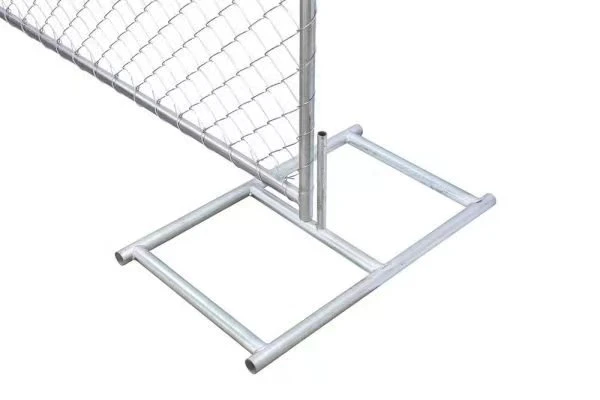 USA Heavy Duty Temporary Chain Link Fence Kit 6FT Tall 10FT Wide Barrier Base Trafford Industrial by Crowd Control