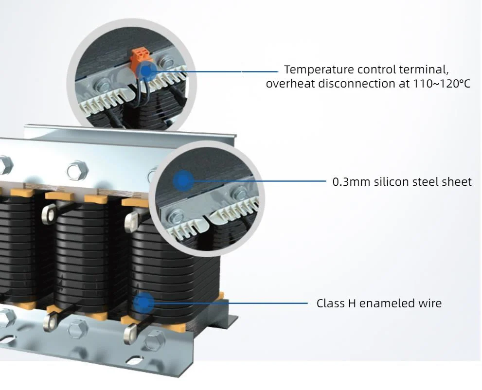 Componente de compensação de potência reativa Anti-Harmonic Monofásica Capacitor do Reactor de Filtro