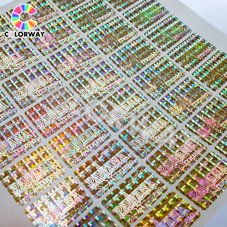 High quality/High cost performance  Cheap Price Laser Rainbow Security Hologram Sticker