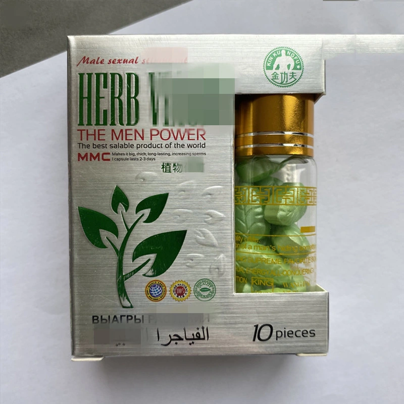 Herb Men Supplement Green 10PCS Sex Products Pills for Man