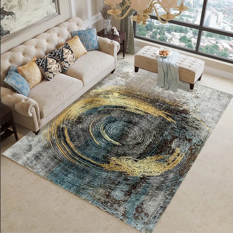 3D Living Room Carpets Luxury Large Size Mat Custom Design Classic Carpet