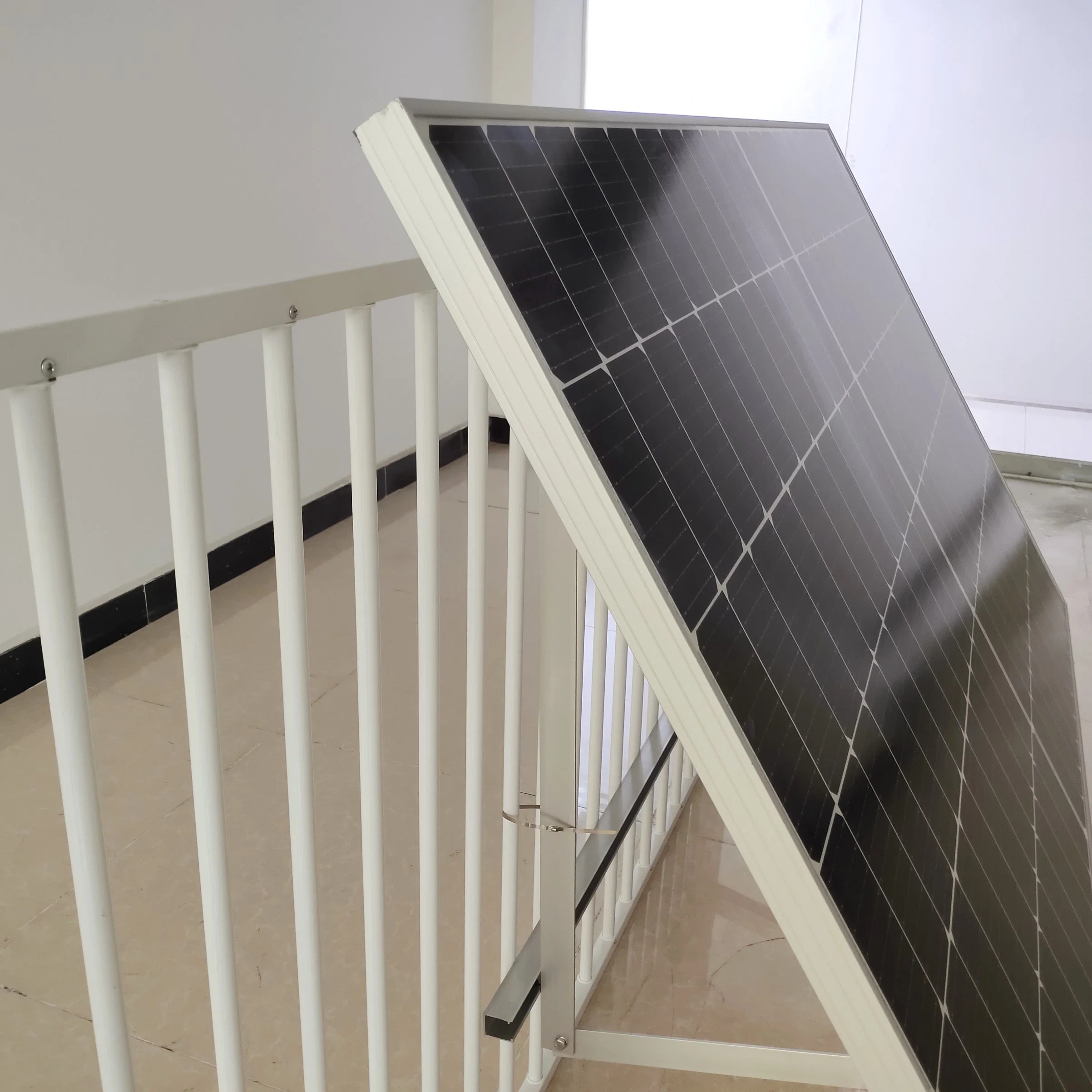 Easy Solar Kit Solar Balcony Mount Balcony Adjustable Bracket Tile Home on Grid Solar Mounting Aluminium Rail