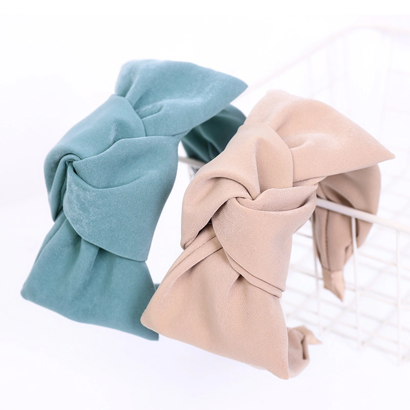 Korean Bow Headband Wholesale/Supplier Cute Girls out Hair Accessories Netflix Hair Band