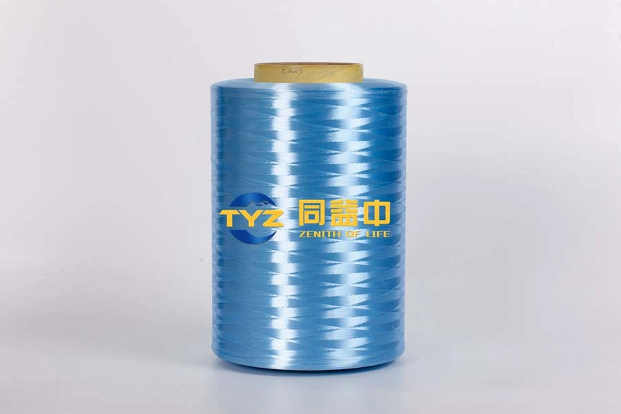 Mooring Rope Use Blue/Yellow Colored UV-Resistance, Abrasion Resistance UHMWPE Fiber/Yarn Factory