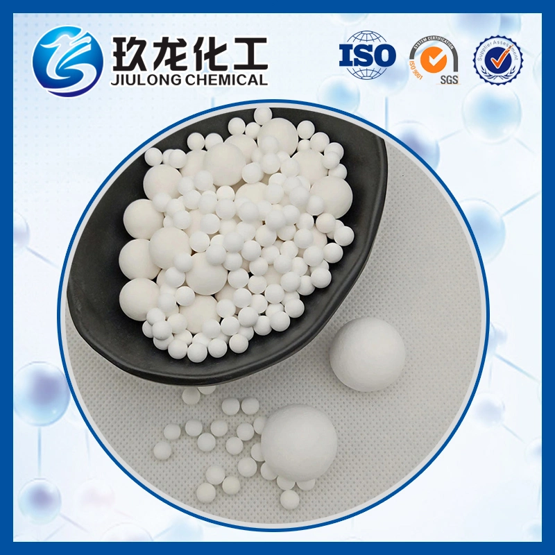 Высококачественный антихлорник на опоре Alumina Al2O3 Ball для активации Абсорбирующий агент для производства глинозема