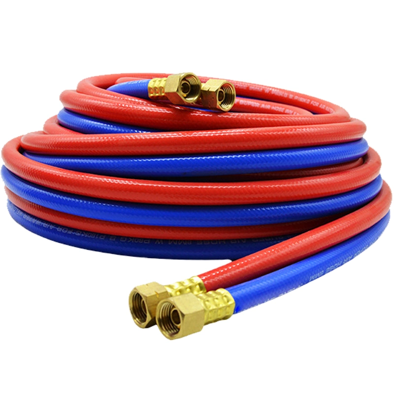 PVC Plastic Oxygen Acetylene Twin Welding Spray Hose for Gas