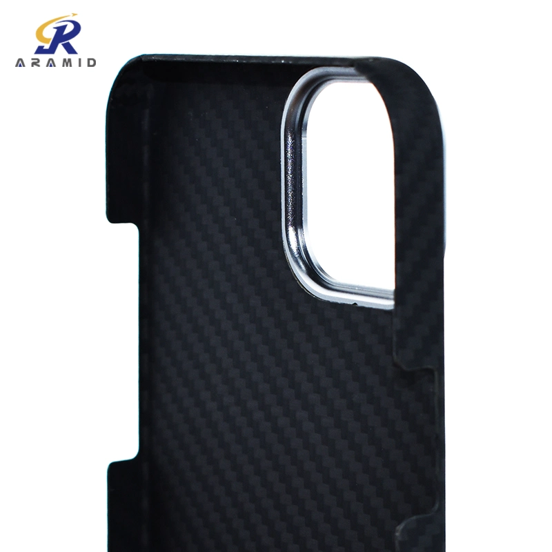 Case Suitable for iPhone 14 PRO Max Heat Dissipation Carbon Fiber Anti-Fall Metal Ring Protection Lens High-End Cell Phone Cover Mobile Phone Accessories