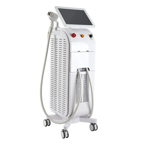 Remoção de 808 pêlos com laser de díodo YAG e pele com luz pulsada Equipamentos de beleza RF Salon rejuvenescedores