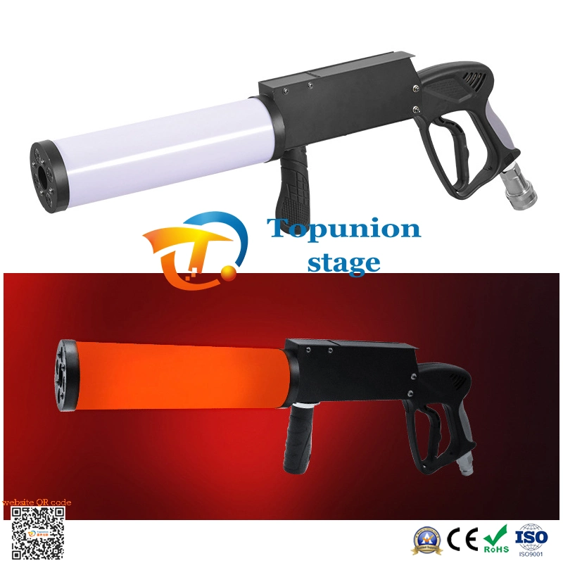 LED Carbon Dioxide Gas Gun Electronic CO2 Handheld Stage Atmosphere Props