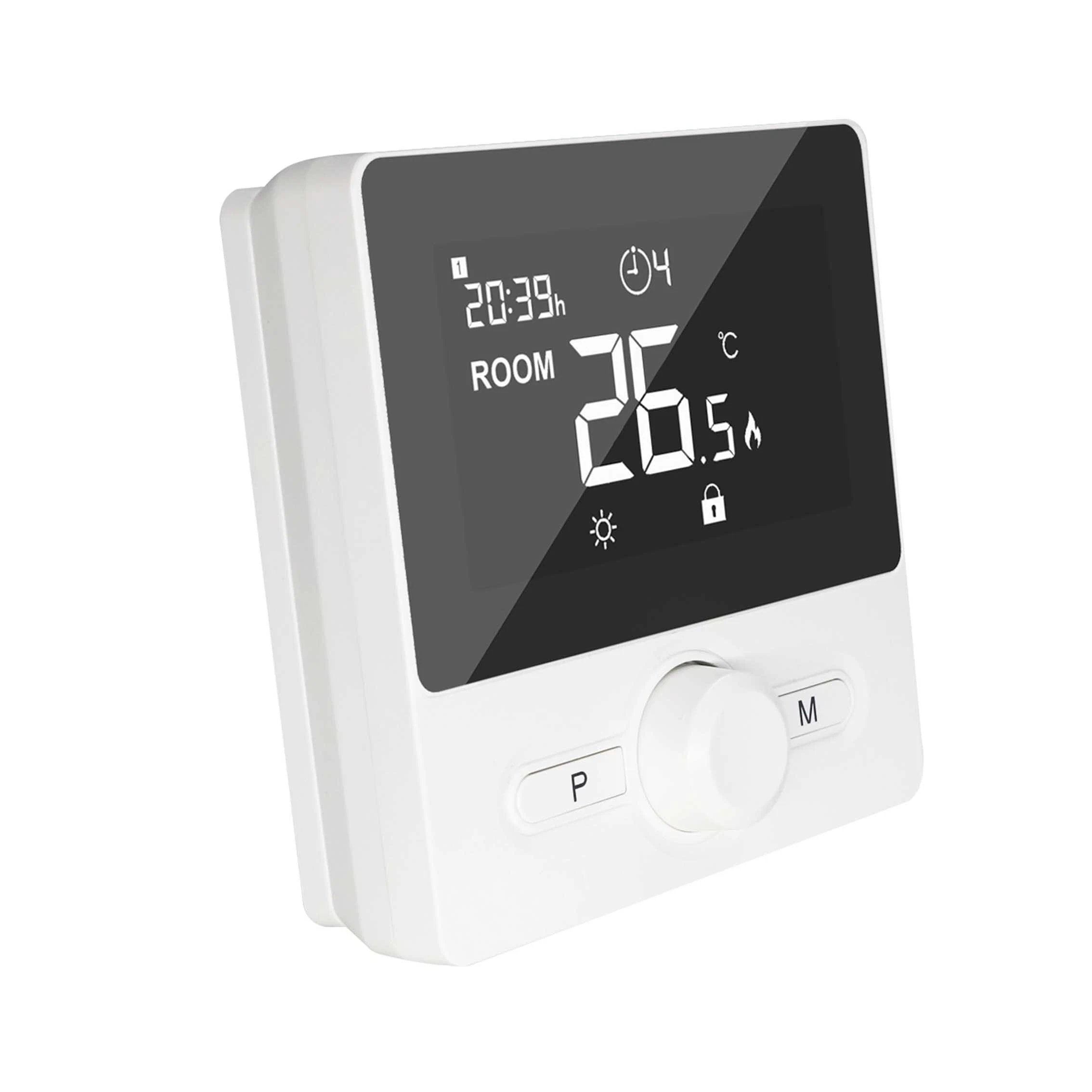 Thermostat WiFi Wireless Zimmertemperatur-Controller für Wasser / elektrische Bodenheizung Gaskessel Feuchtigkeit Tuya Arbeit mit Alexa