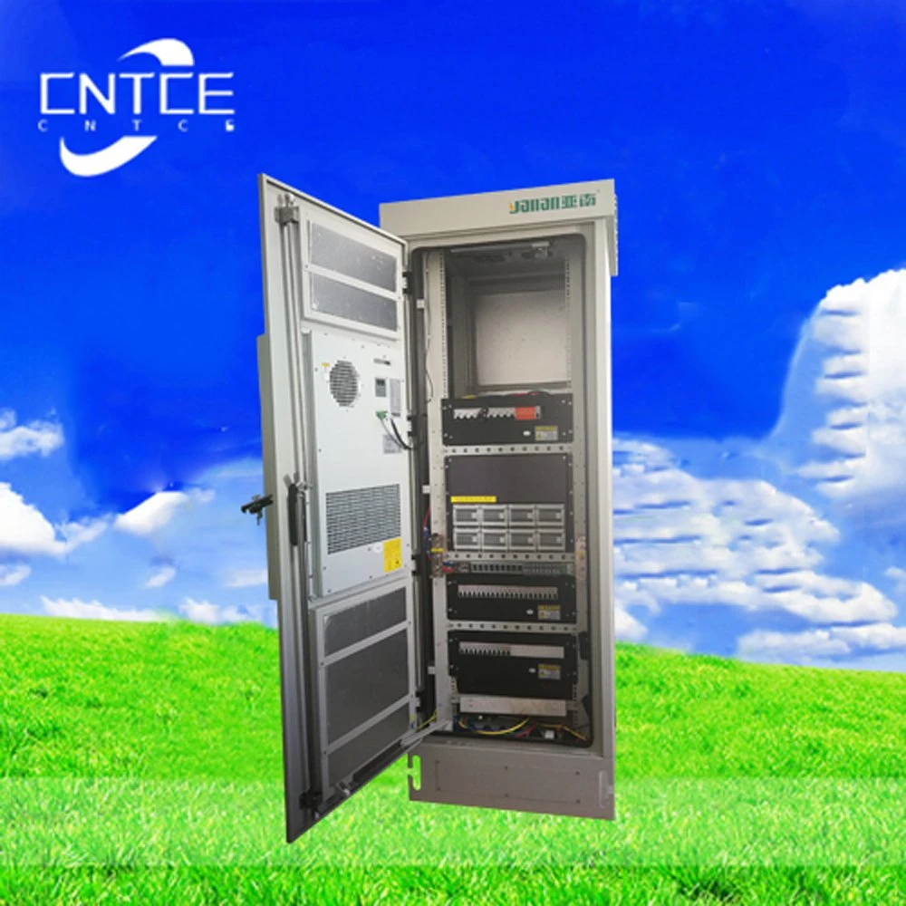 Outdoor Network IP55 19" Telecom Distribution Outdoor Server Cabinet Enclosure High Performance