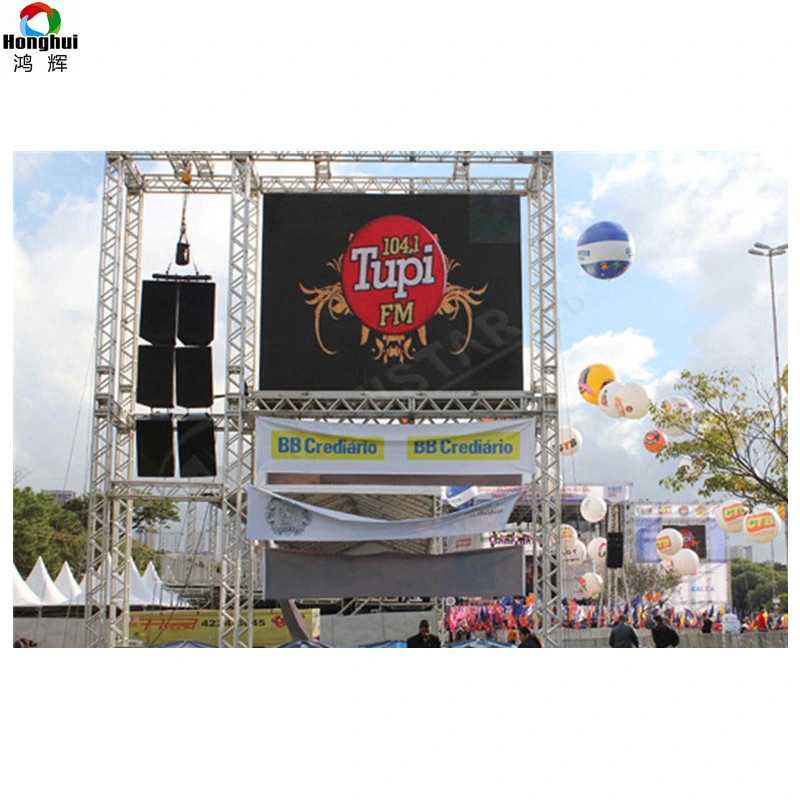 P8 Full Color Outdoor Square Advertisement Rental LED Display Panel