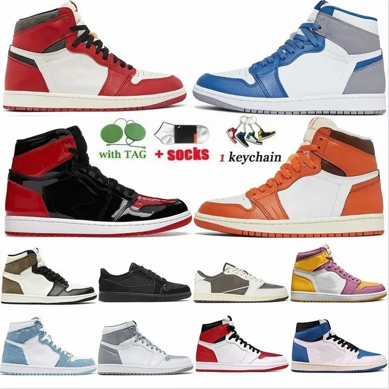 2023 New Air Aj 1 Aj1 Retro Shoes Sneakers Basketball Shoes