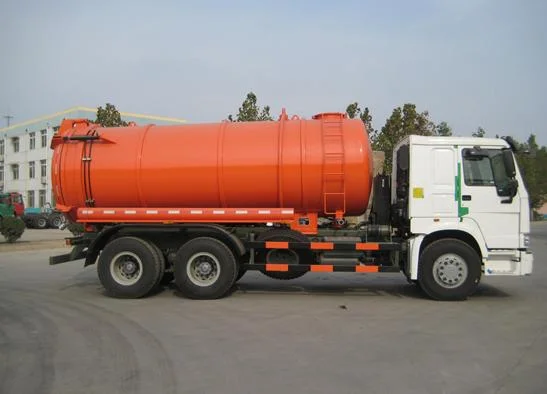 Sinotruk HOWO 10, 000 litres d'aspiration des eaux usées chariot pour le nettoyage des eaux usées de la ville