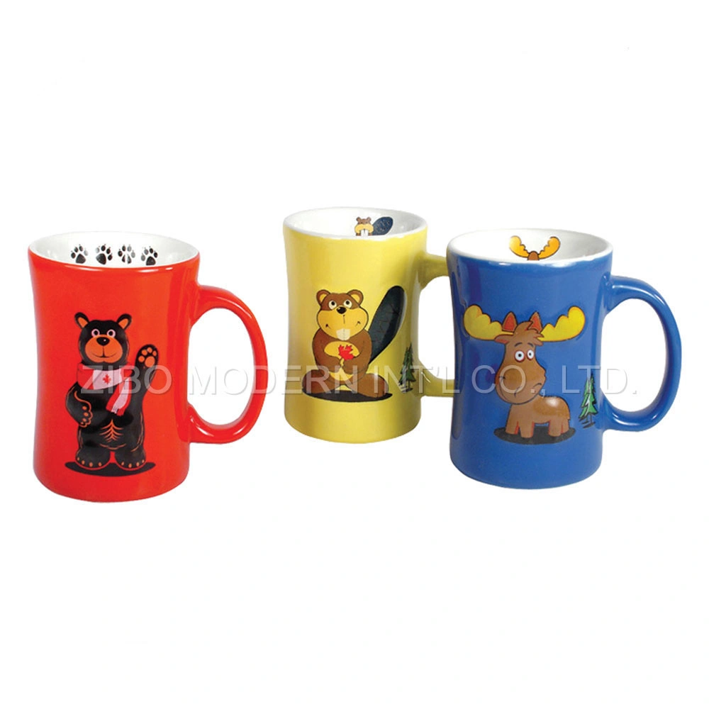 Wholesale/Supplier Decorative 3D Animal Ceramic Coffee Mugs