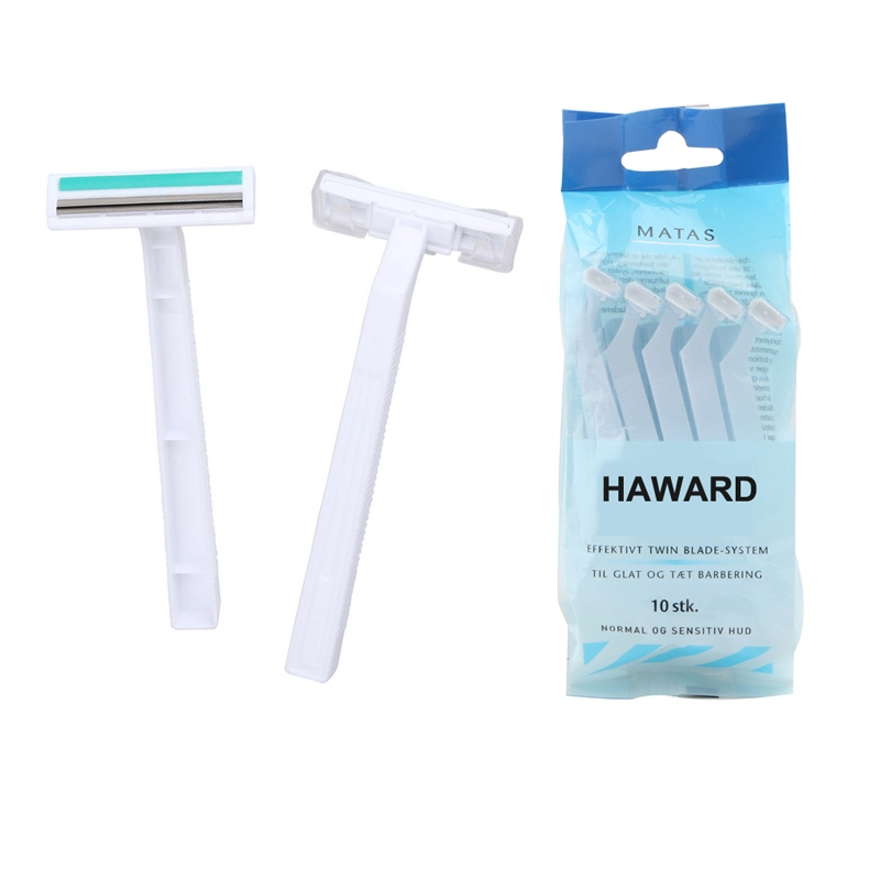 Stainless Stee Blade Twin Blade Razor Disposable Razor