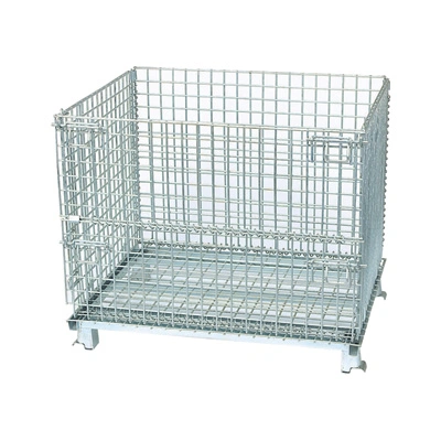 Welded Euro Metal Wire Mesh Container Used for Storage