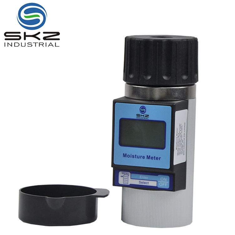 Skz111b-2 1 Year Warranty 8%-35% Menu Type Coffee Beans Cocoa Beans Moisture Conten Equipment Water Content Meter White Oats Grain Humidity Temperature Sensor