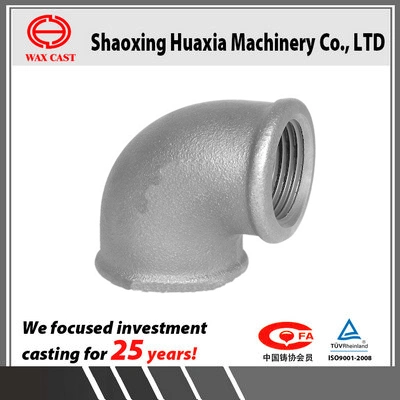 Precision Casting Parts Investment Casting Stainless Steel Pipe Fitting