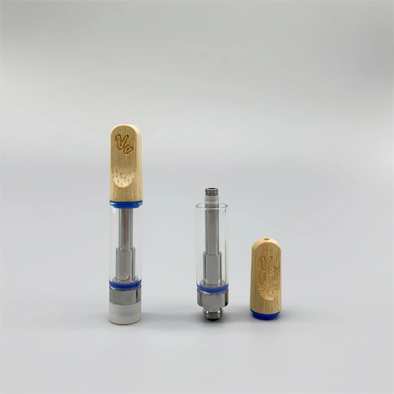 Wholesale/Supplier Wooden Drip Tip Carts Vape Pen Pressed Tips Ceramic Coil Cartridges No Leakage 0.5ml/0.8/1.0ml
