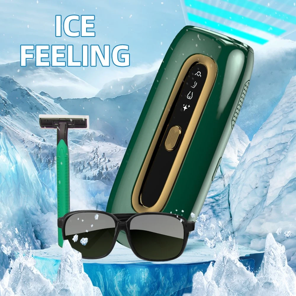 Handheld Home Use Skin Rejuvenation Ice Cold Hair Remover IPL Laser Hair Removal Equipment