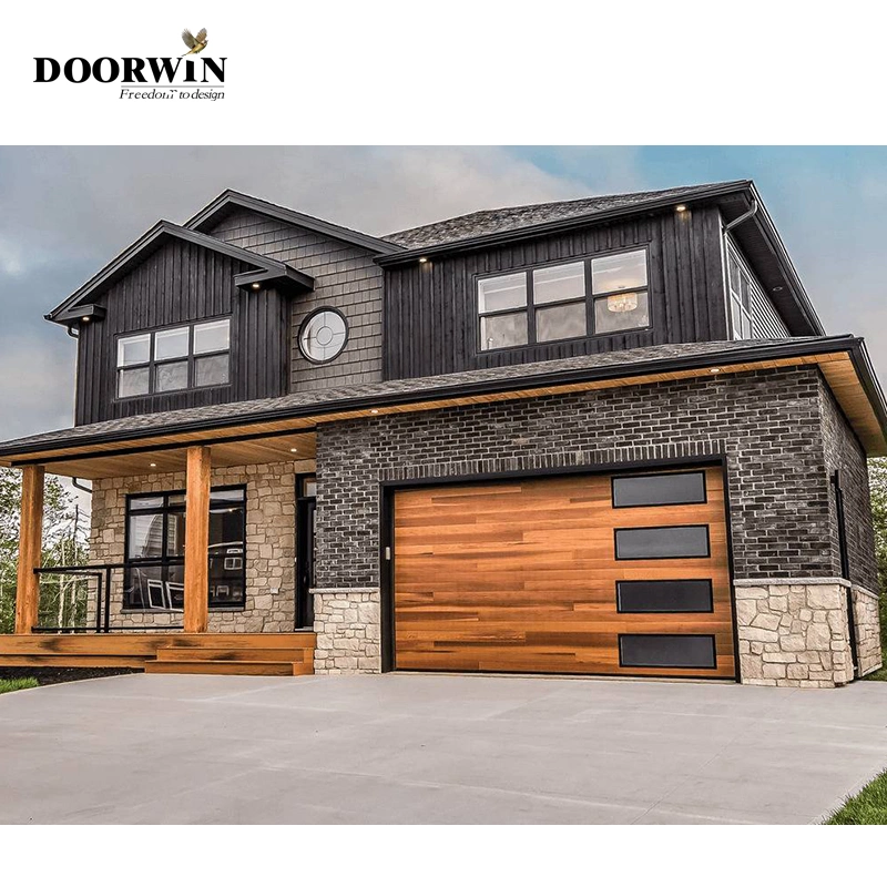 Folding and Sliding 45 Doorwin Customers Special Requirements Fire Aluminum Garage Door