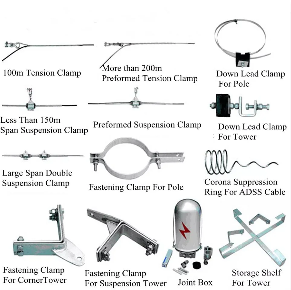 ADSS Cable Fitting/Hardware/Accessories on Pole Tower for Fiber Optic Cable