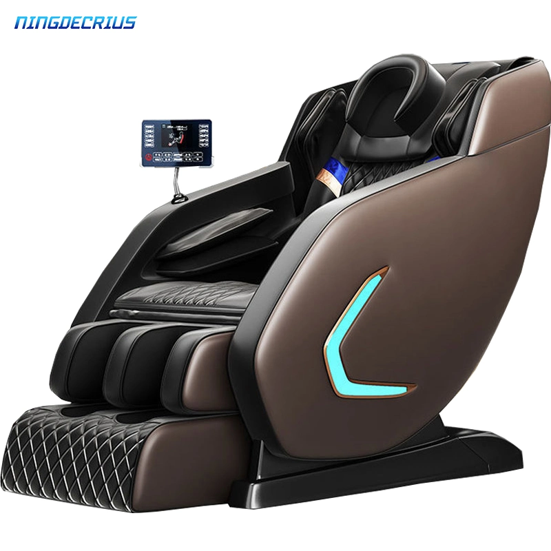 Ningdecrius Massage Stuhl Teile für Zero Gravity Electric Ganzkörper Massagegerät beheizte Durchblutung mit Atemlicht 4D Schwerelosigkeit Massagesessel