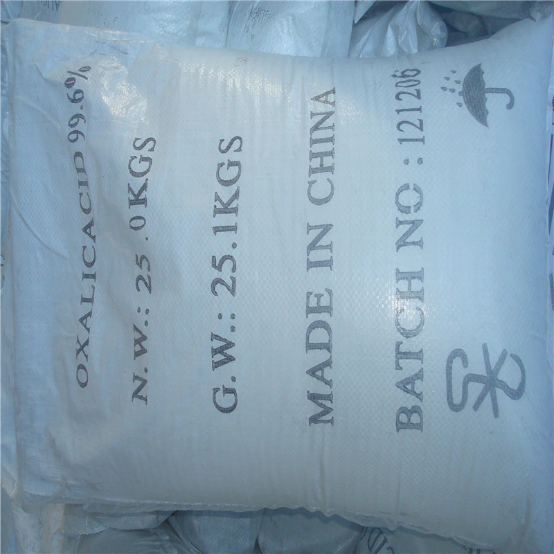 White Crystal Powder 99.6% Min Oxalic Acid C2H2O4 for Sewage Treatment
