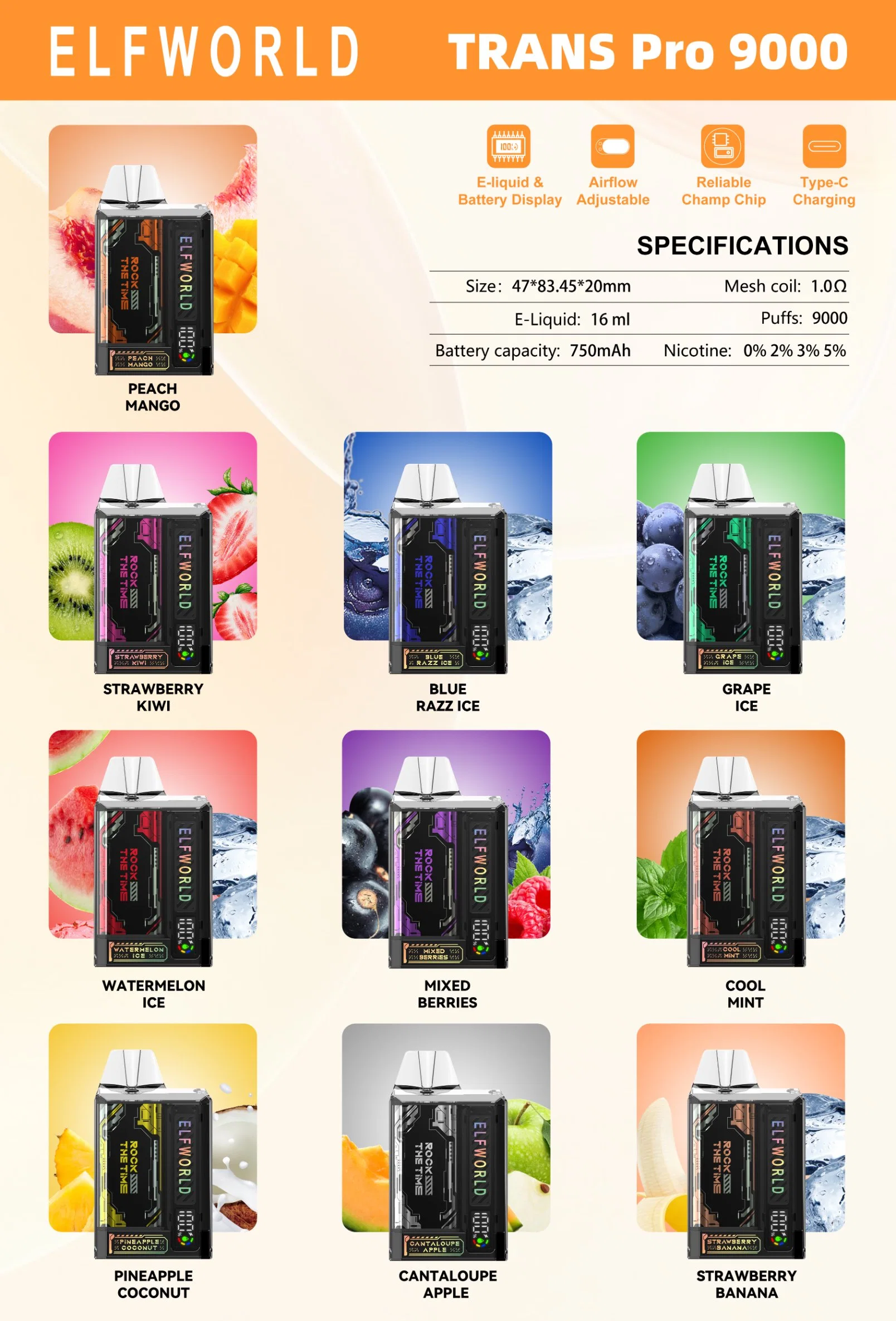 Air Bar Diamond Disposable/Chargeable Vape 500 Puff Wholesale/Supplier vape Disposable/Chargeable Vaporizer 5% Nicotine 3000 Puffs Disposable/Chargeable E Vape Pi 9000 Cigarette Wholesale/Supplier