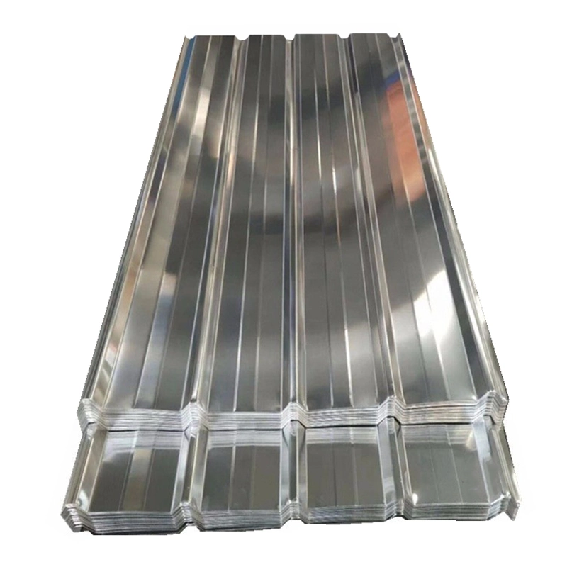 High quality/High cost performance Galvanized Corrugated Metal Rib Steel Color Plate Sheet for Roofing Wall in Stock