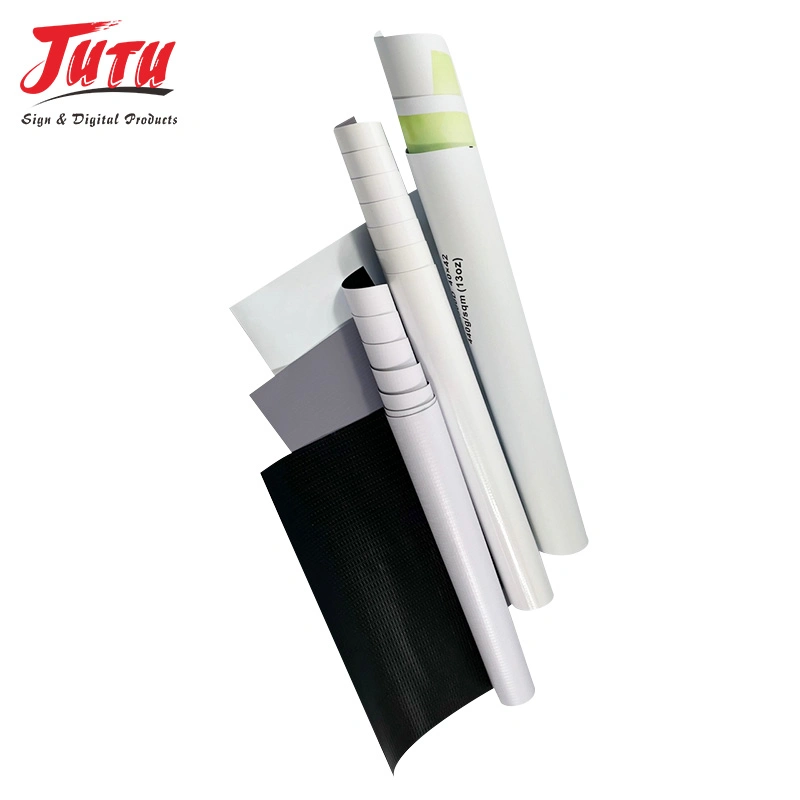 Jutu Exhibition Booth Decoration Coated PVC Flex Banner for Large Light Boxes