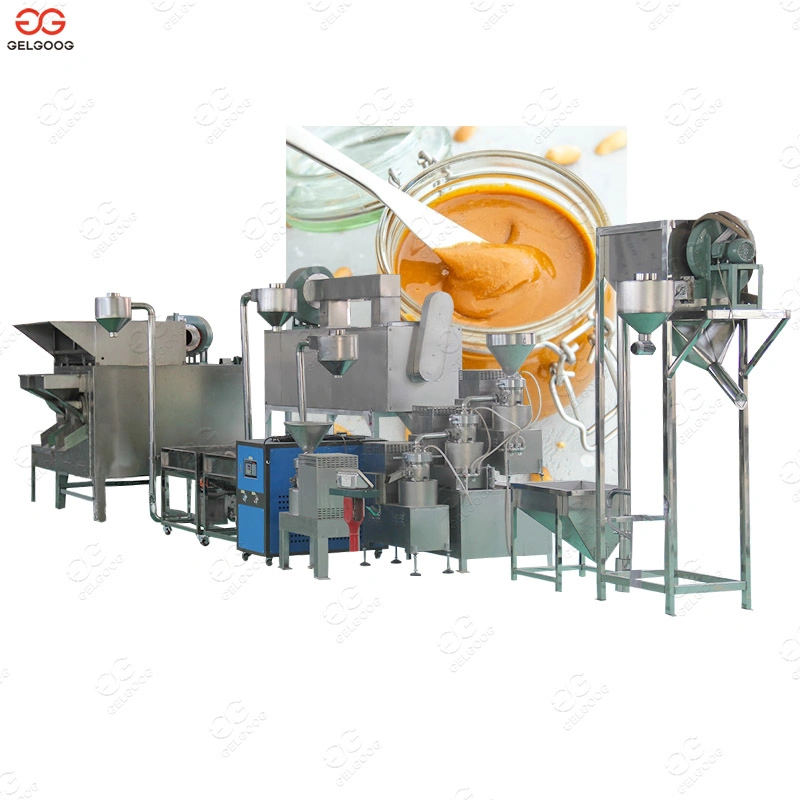 Hot Industrial Almond Groundnut Peanut Butter Manufacturing Equipment Machine