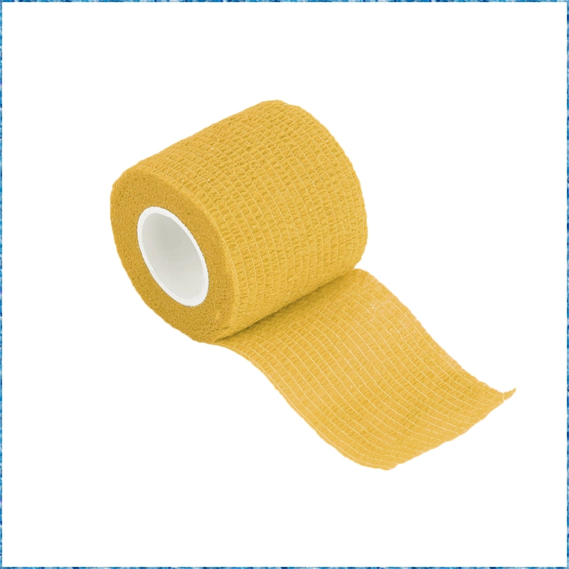 Free Sample Animal Vet/Pet Lovely Cotton Cohesive Elastic Bandage